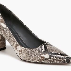 Franco Sarto Snakeskin Patterned Heels
